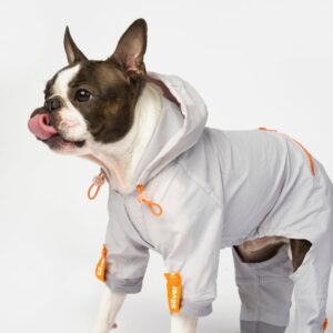 Sammy Splash Suit | Water-Resistant One-Piece Dog Raincoat - 4XL